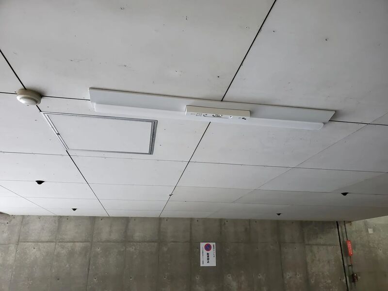 マンション 非常灯交換工事