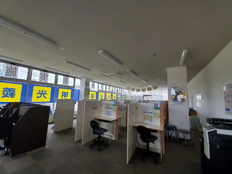 学習塾 非常灯交換工事