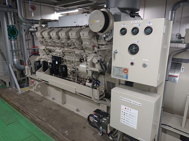 ディーゼル非常用発電機 点検