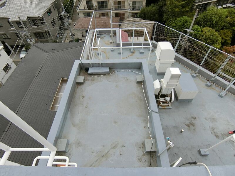 屋上 防水調査