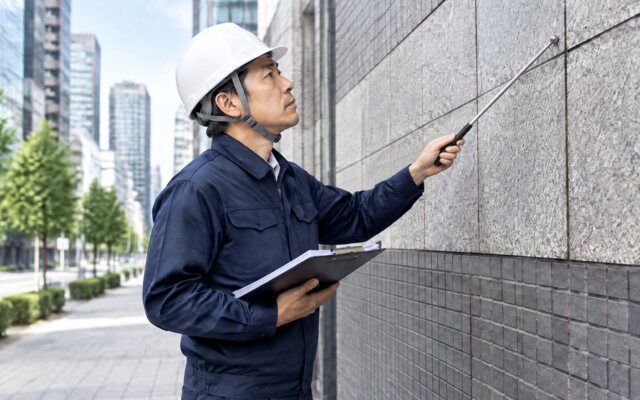 外壁の打診調査